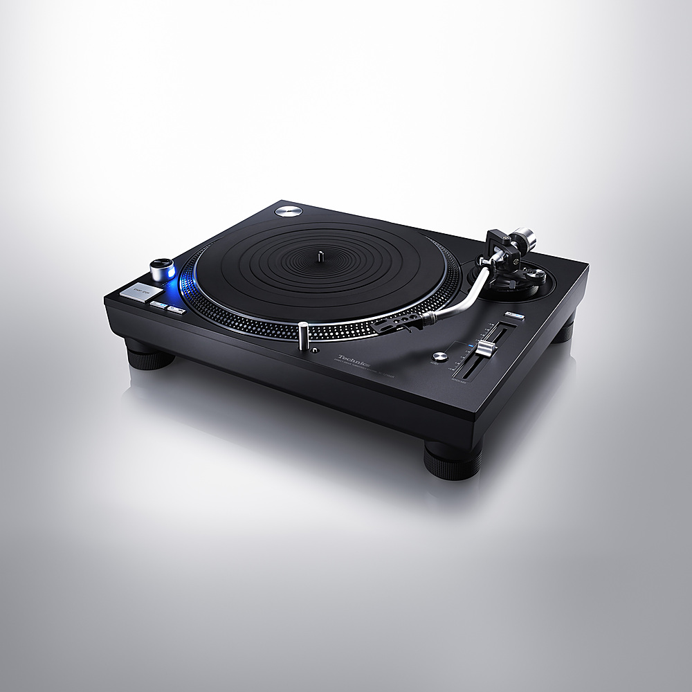 Angle View: Technics - SL-1210GR Direct Drive Turntable System - Black