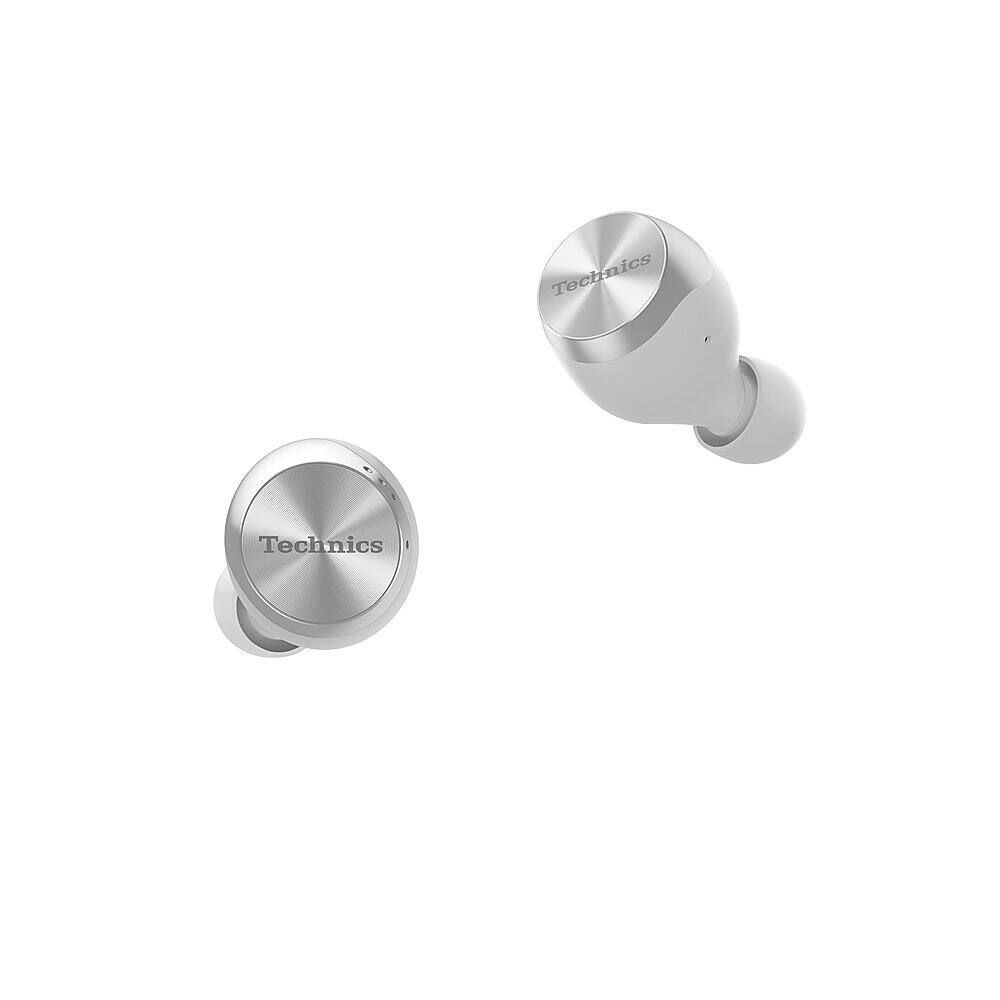 Alt View 13. Technics - Technics EAH-AZ70W-S Noise-Canceling True Wireless In-Ear Headphones - Silver.
