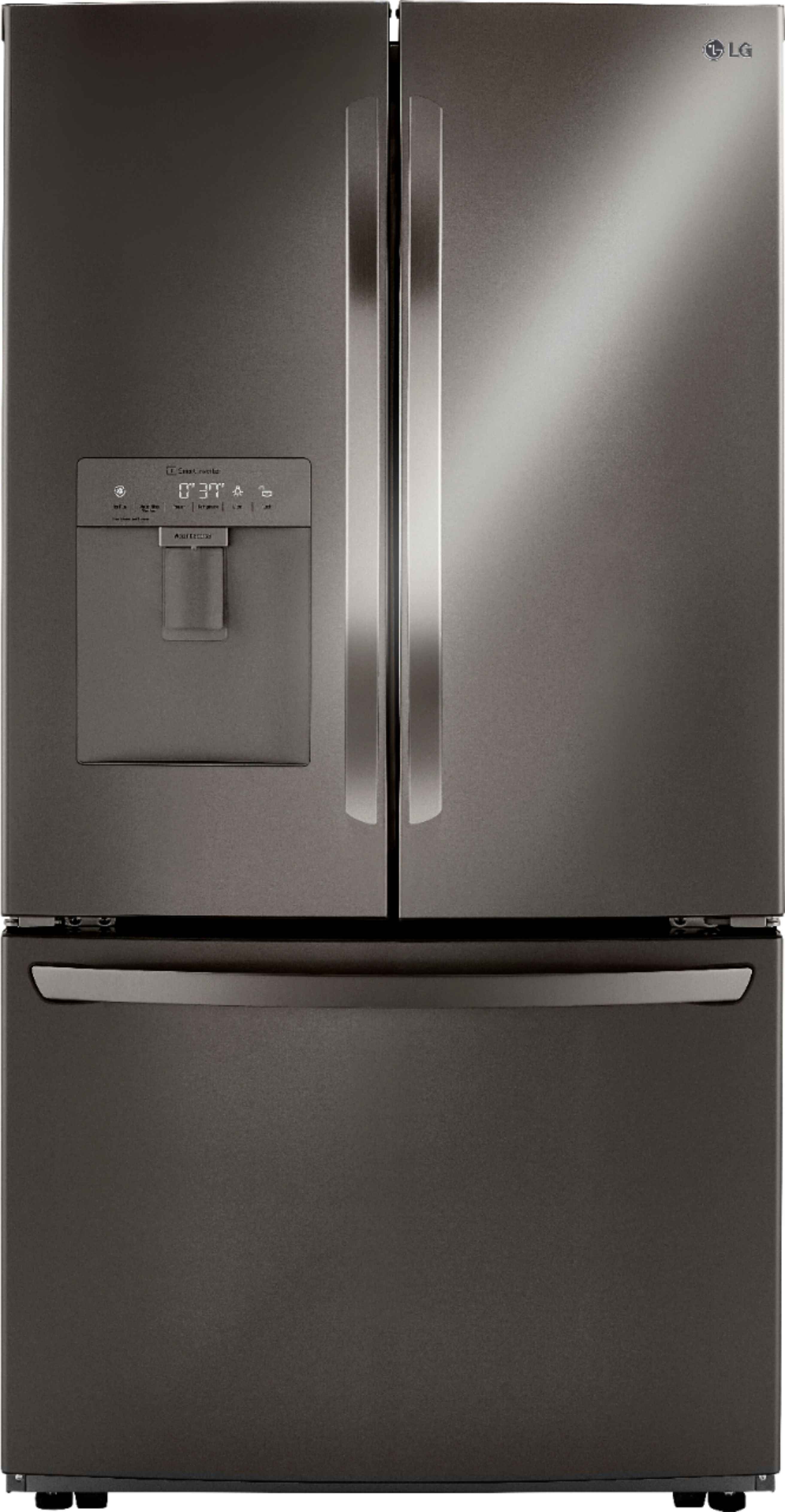 LG LRFWS2906D 29 Cu. ft. Black Stainless 3-Door French Door Refrigerator