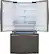 Alt View 29. LG - 29 Cu. Ft. 3-Door French Door Smart Refrigerator with Ice Maker and External Water Dispenser - Printproof Black Stainless Steel.