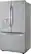 Angle. LG - 29 Cu. Ft. French Door Smart Refrigerator with External Water Dispenser - Printproof Stainless Steel.