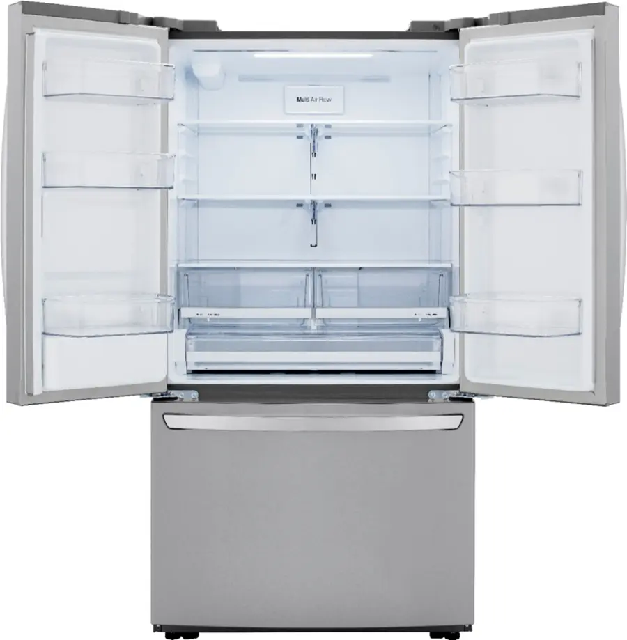 Alt View 17. LG - 29 Cu. Ft. French Door Smart Refrigerator with External Water Dispenser - Printproof Stainless Steel.