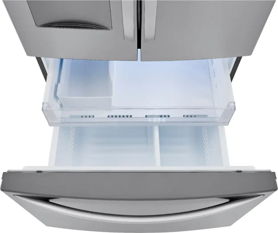 Alt View 27. LG - 29 Cu. Ft. French Door Smart Refrigerator with External Water Dispenser - Printproof Stainless Steel.