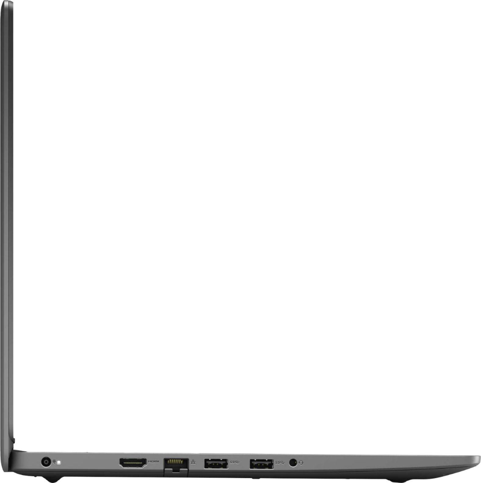 Angle View: Dell - Inspiron 15.6" FHD Touch-Screen Laptop - AMD Ryzen 5 - 8GB Memory - 256GB Solid State Drive - Black