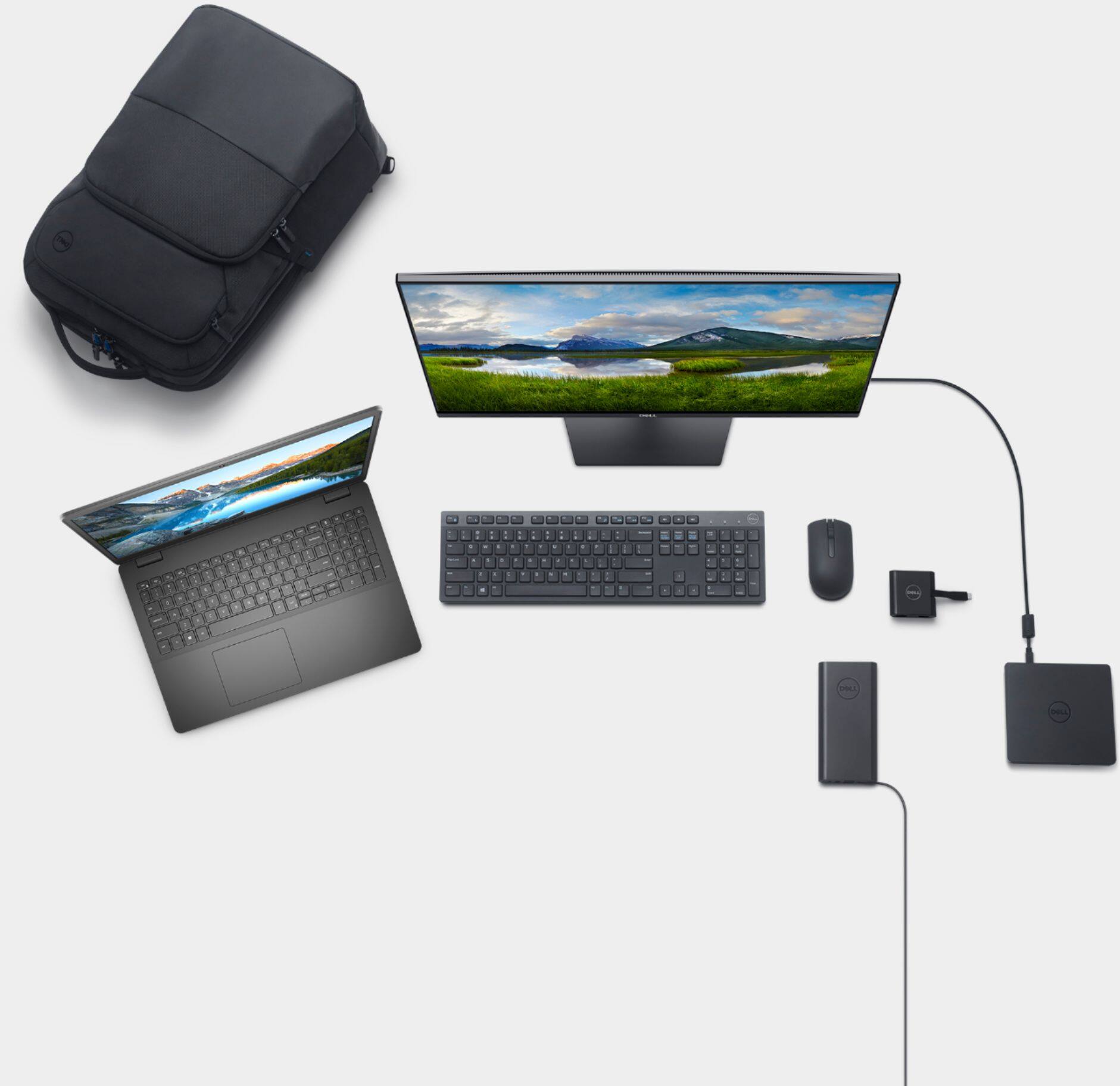 Alt View 12. Dell - Inspiron 15.6" FHD Touch-Screen Laptop - AMD Ryzen 5 - 8GB Memory - 256GB Solid State Drive - Black.