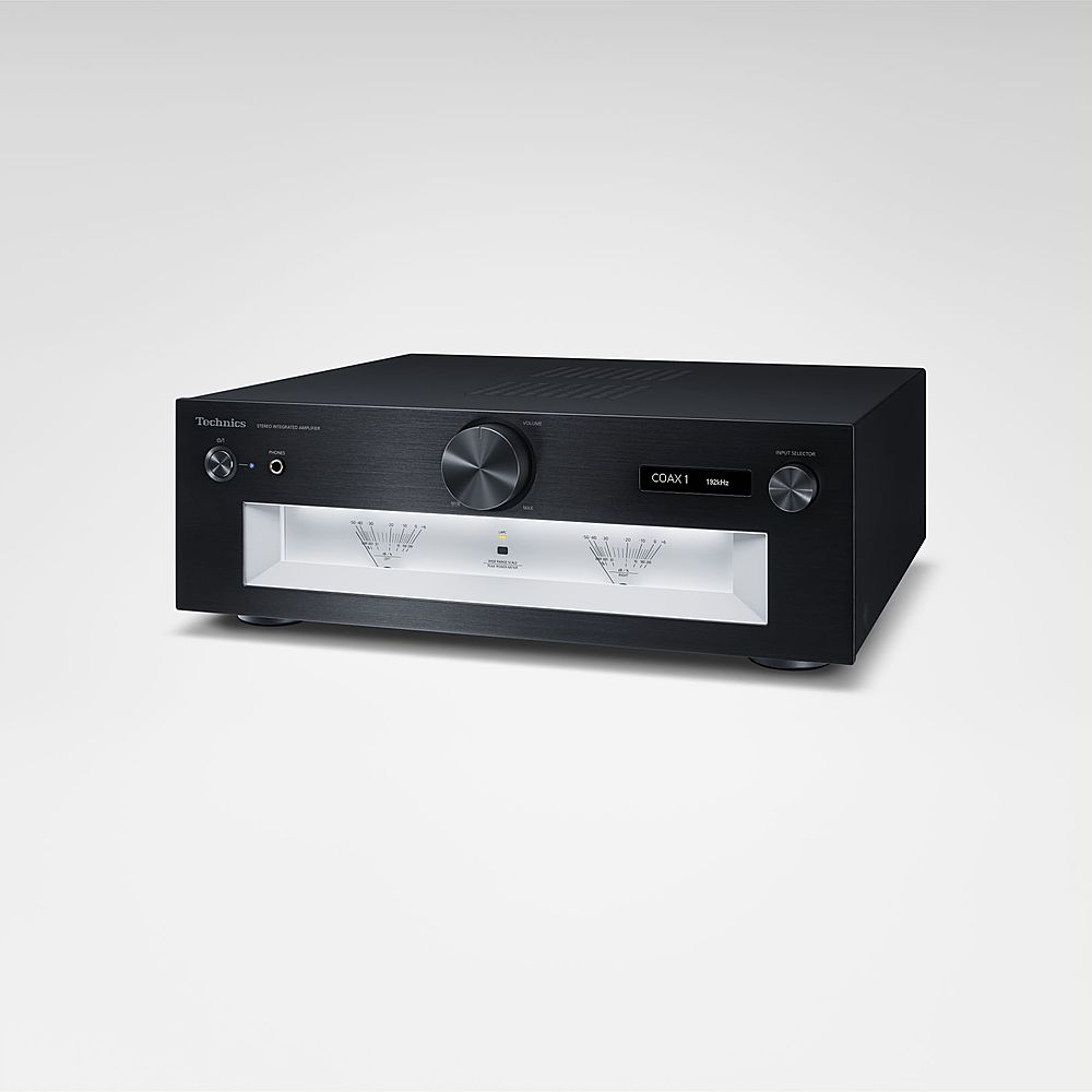 Angle View: Technics - Stereo Integrated Amplifier - Black