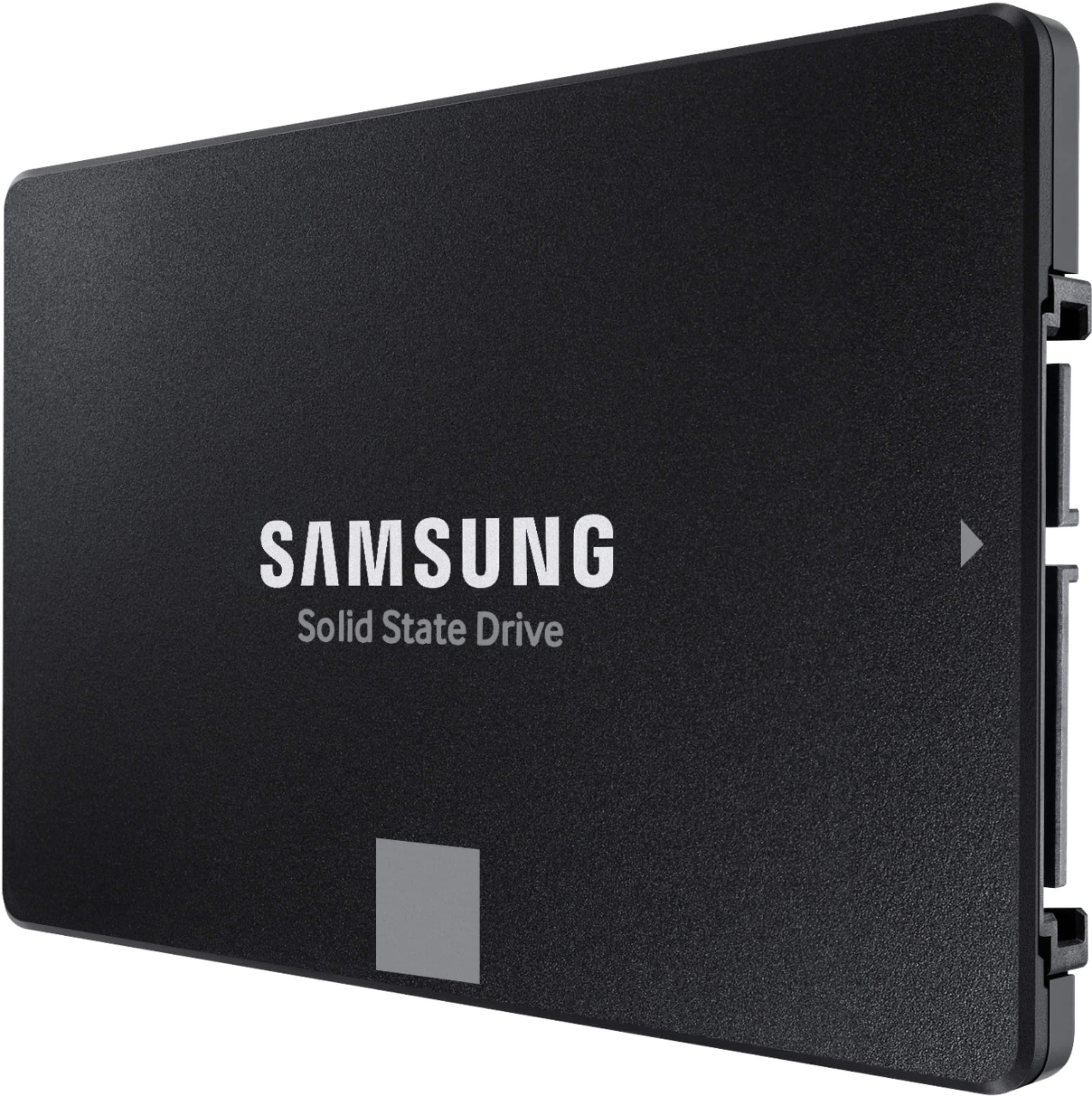 Alt View 12. Samsung - 870 EVO 1TB Internal SSD SATA - Black.