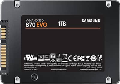 Samsung 870 EVO 1TB Internal SSD SATA MZ-77E1T0B/AM - Best Buy Samsung 870 EVO 1TB Internal SSD SATA MZ-77E1T0B/AM - Best Buy