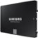 Alt View 12. Samsung - 870 EVO  2TB Internal SSD SATA - Black.