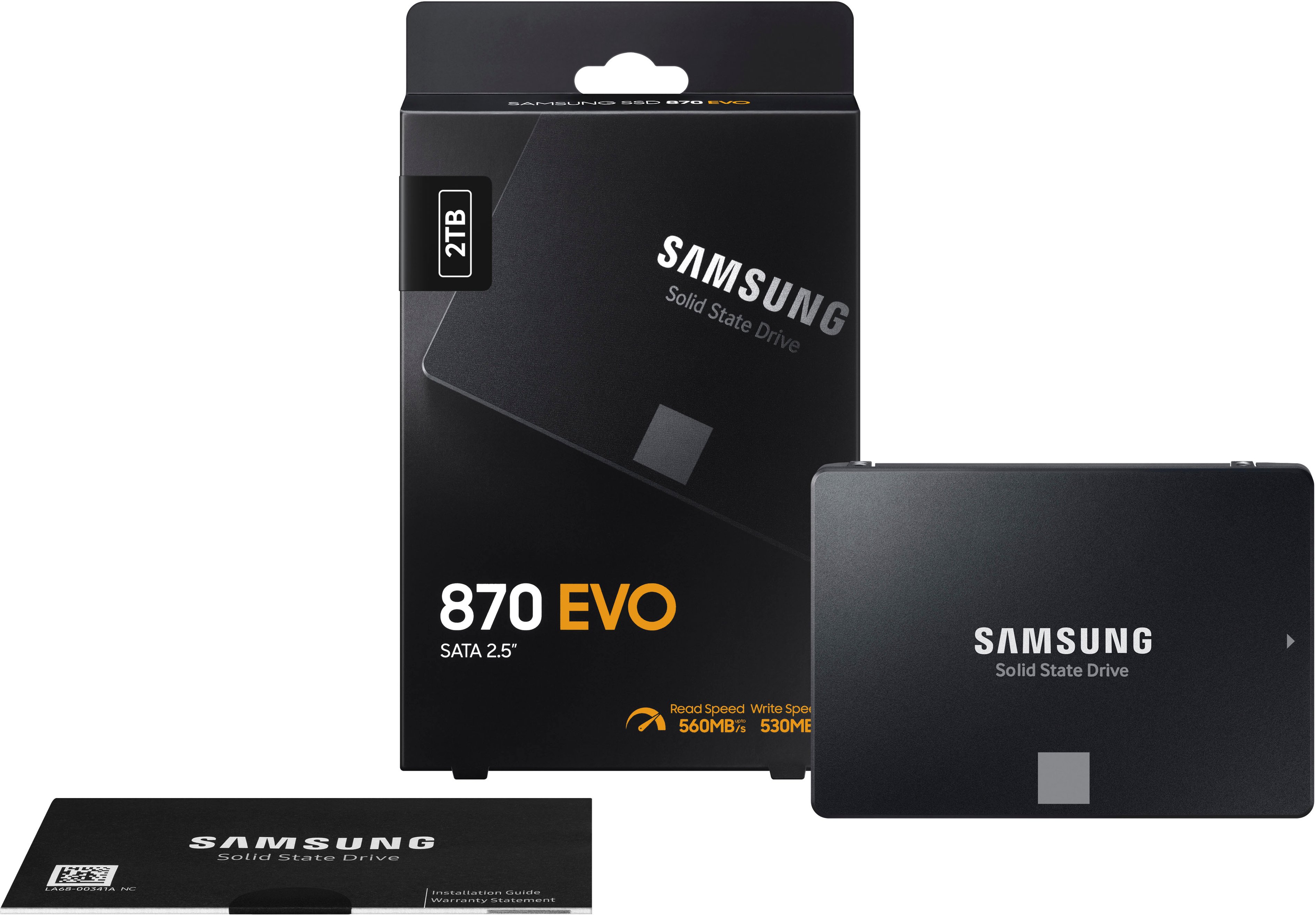 Samsung 870 EVO 2TB Internal SSD SATA MZ-77E2T0B/AM - Best Buy