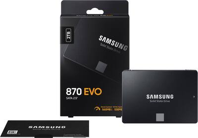 Samsung 870 EVO 2TB Internal SSD SATA MZ-77E2T0B/AM - Best Buy Samsung 870 EVO 2TB Internal SSD SATA MZ-77E2T0B/AM - Best Buy