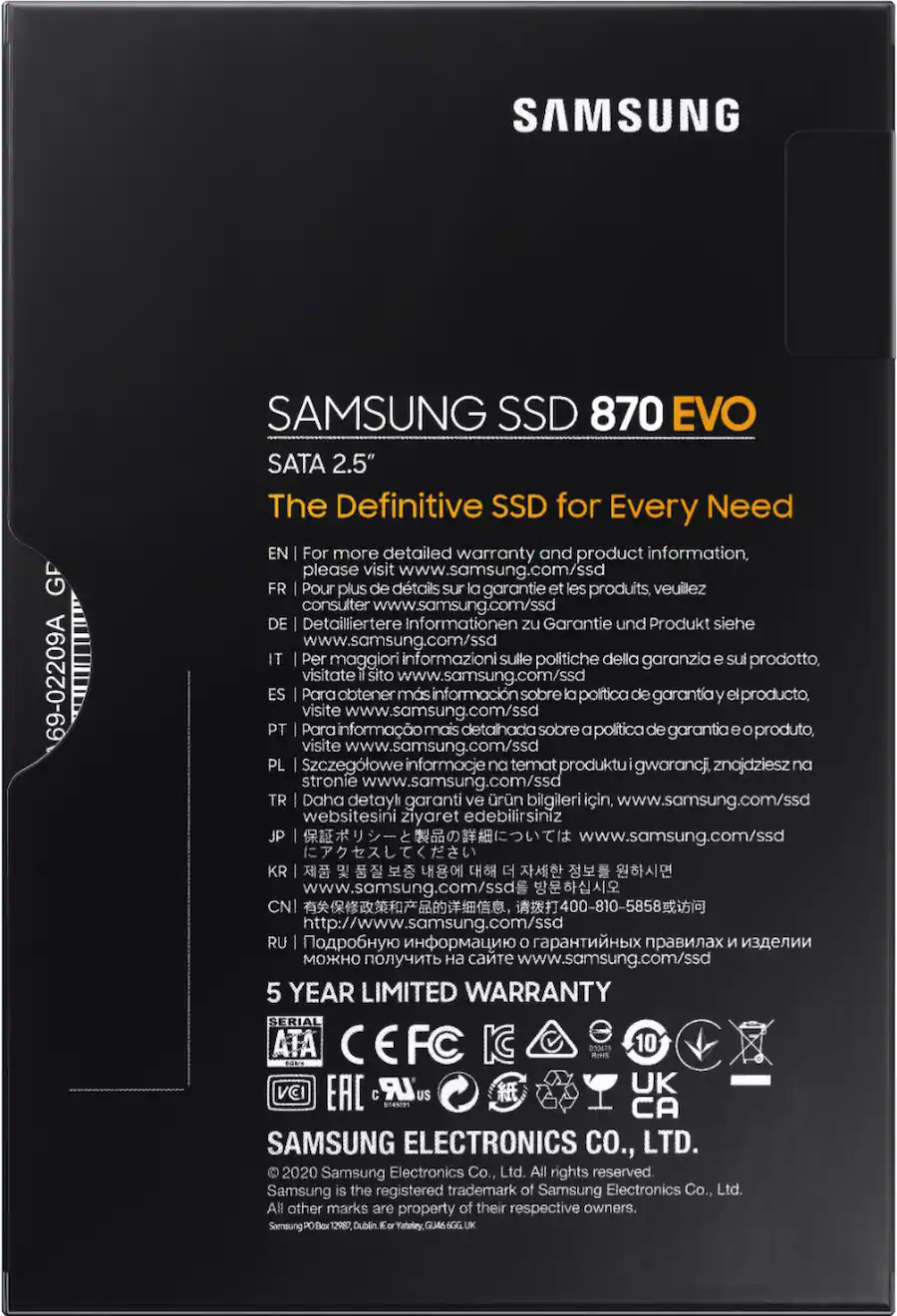 Enterprise Ssd Price Ssd Comparison 2020 Samsung 870 EVO 4TB Internal SSD SATA MZ-77E4T0B/AM Best Buy