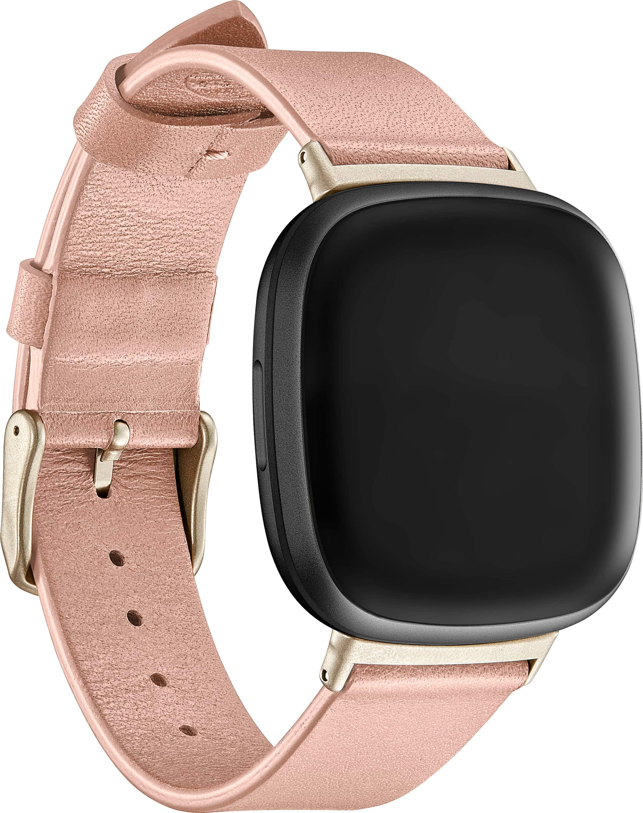 WITHit Fitbit Versa 3 & Fitbit Sense Silicone One size fits all Watch band  Navy/Light Gray/Blush Pink 54403BBR - Best Buy