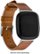 Alt View Zoom 13. Platinum™ - Horween Leather Watch Band for Fitbit Versa 3 and Fitbit Sense - Copper.