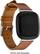 Alt View 13. Platinum™ - Horween Leather Watch Band for Fitbit Versa 3 and Fitbit Sense - Copper.