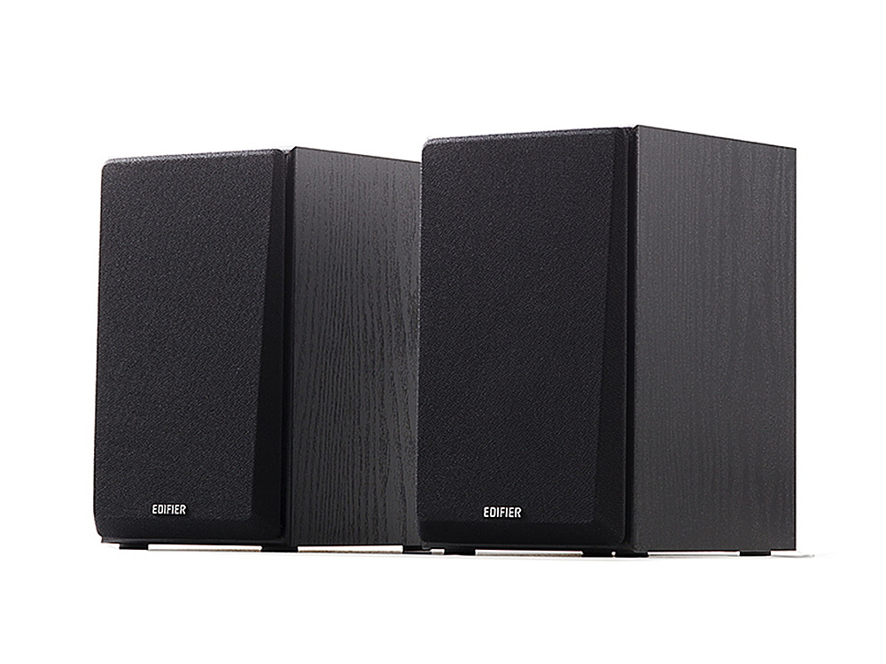 Angle View: Edifier - R980T 24W 2.0-Ch. Speaker System - Black