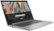 Angle Zoom. Lenovo - Chromebook 3 14" Laptop - Mediatek MT8183 - 4GB Memory - 64GB eMMC - Arctic Grey.
