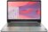 Front Zoom. Lenovo Chromebook 3 14" Touch Laptop - Mediatek MT8183 - 4GB Memory - 64GB eMMC - Arctic Grey.