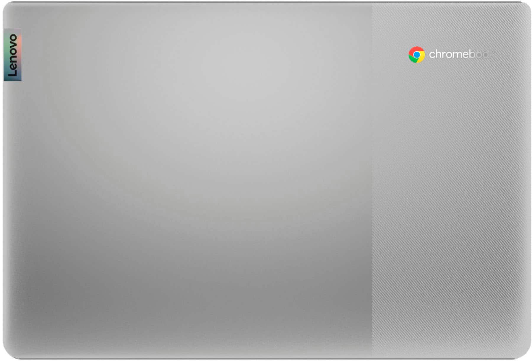 Alt View 13. Lenovo - Chromebook 3 14" Touch Laptop - Mediatek MT8183 - 4GB Memory - 64GB eMMC - Arctic Grey.