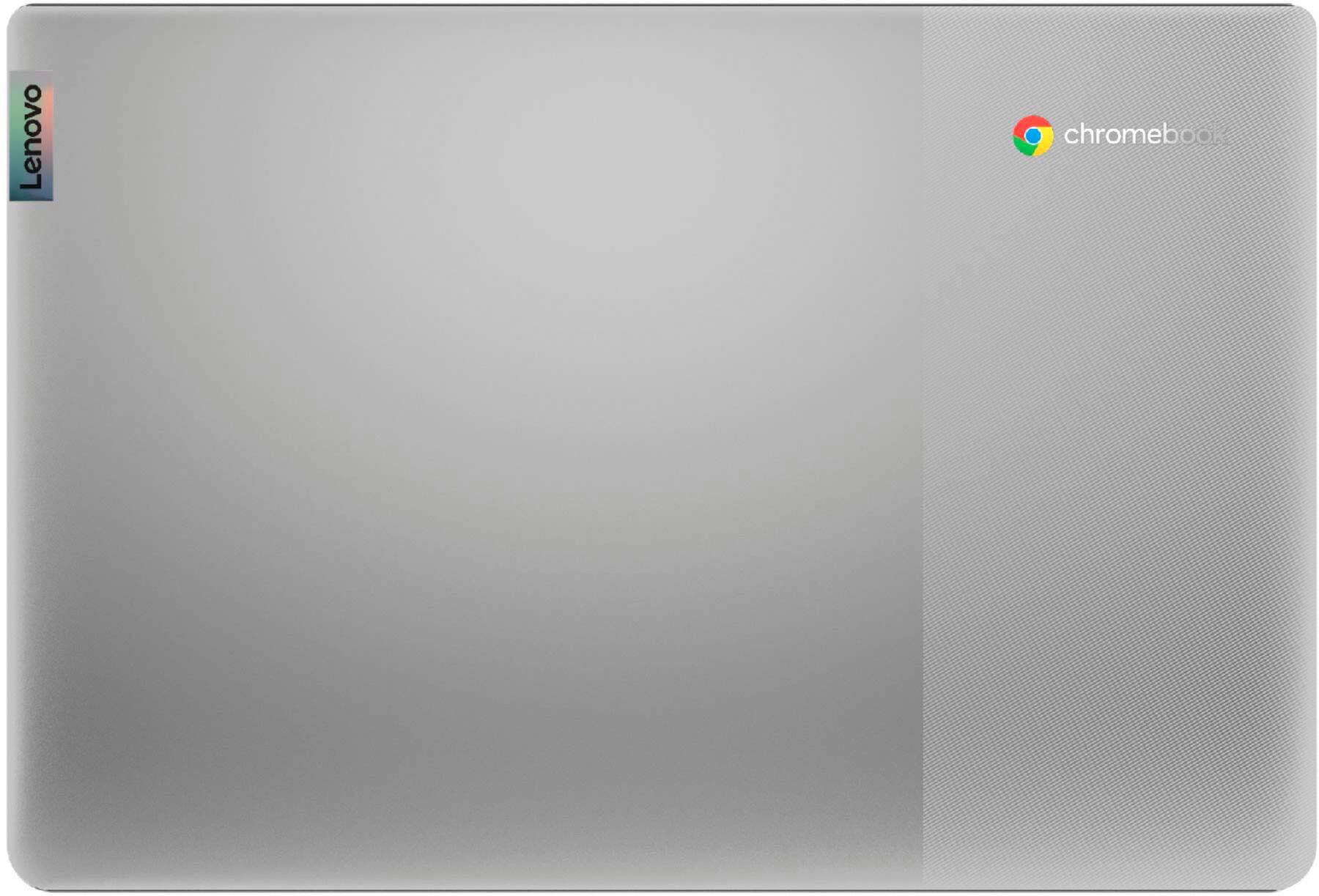 Alt View 13. Lenovo - Chromebook 3 14" Touch Laptop - Mediatek MT8183 - 4GB Memory - 64GB eMMC - Arctic Grey.