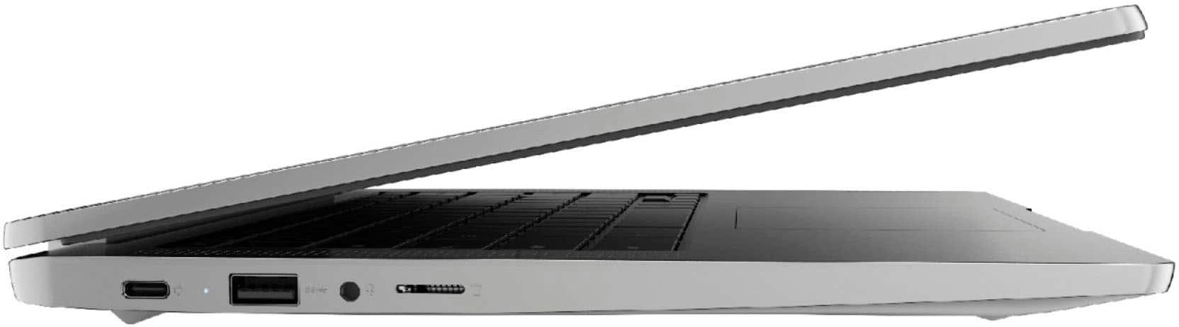 Alt View 15. Lenovo - Chromebook 3 14" Touch Laptop - Mediatek MT8183 - 4GB Memory - 64GB eMMC - Arctic Grey.