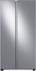 Samsung - 23 cu. ft. Side-by-Side Counter Depth Smart Refrigerator with All-Around Cooling - Stainless Steel