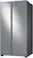 Alt View 18. Samsung - 23 cu. ft. Side-by-Side Counter Depth Smart Refrigerator with All-Around Cooling - Stainless Steel.