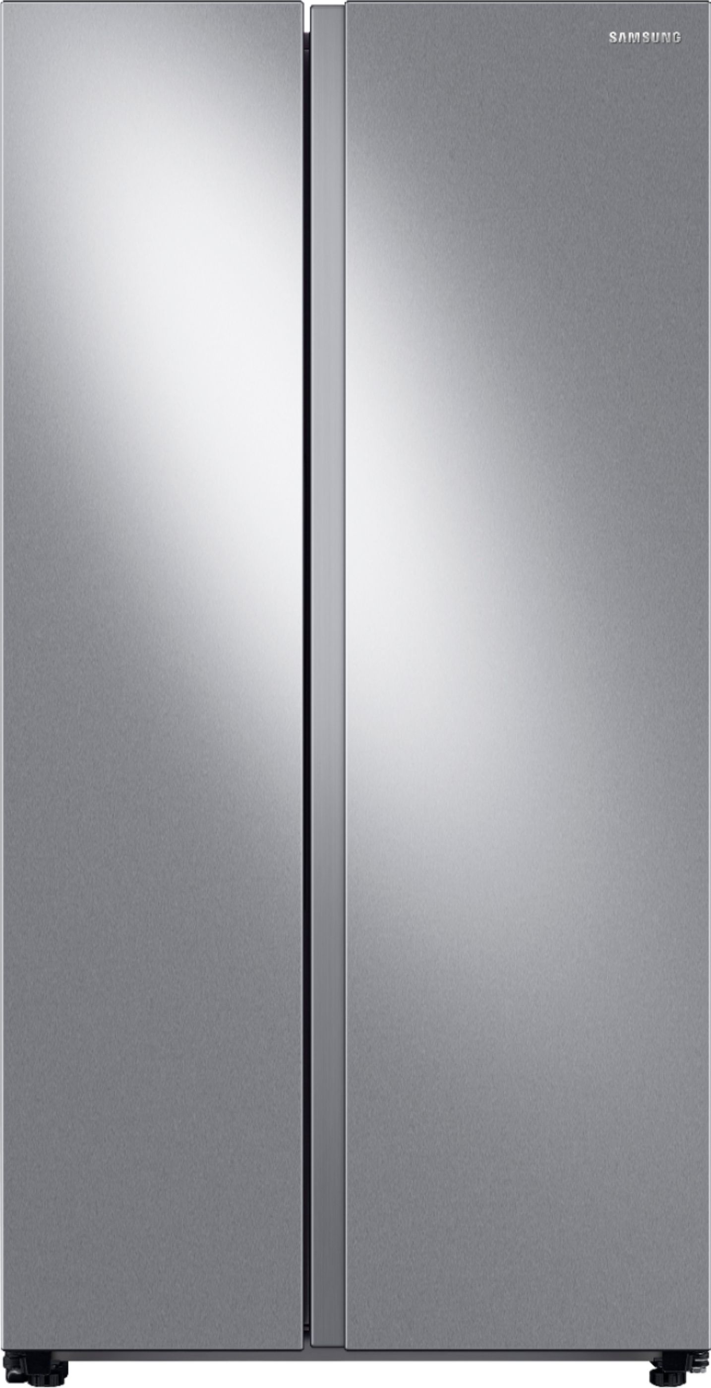 Patch enkel en alleen Bestaan Samsung 28 cu. ft. Side-by-Side Refrigerator with WiFi and Large Capacity  Stainless steel RS28A500ASR/AA - Best Buy