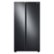 Front Zoom. Samsung - 23 cu. ft. Counter Depth Side-by-Side Refrigerator with WiFi and All-Around Cooling - Black stainless steel.