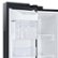 Alt View Zoom 14. Samsung - 23 cu. ft. Counter Depth Side-by-Side Refrigerator with WiFi and All-Around Cooling - Black stainless steel.