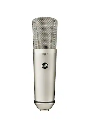 Front. Warm Audio - WA-87 R2 FET Condenser Microphone - Nickel.