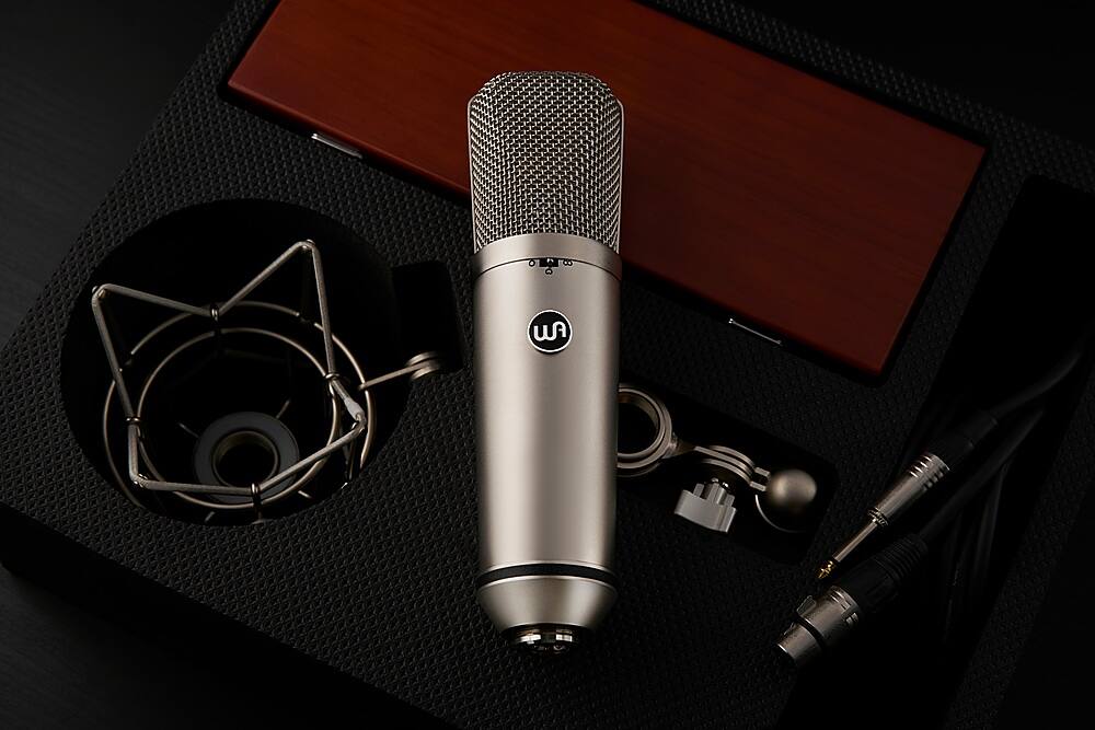 Alt View 14. Warm Audio - WA-87 R2 FET Condenser Microphone - Nickel.