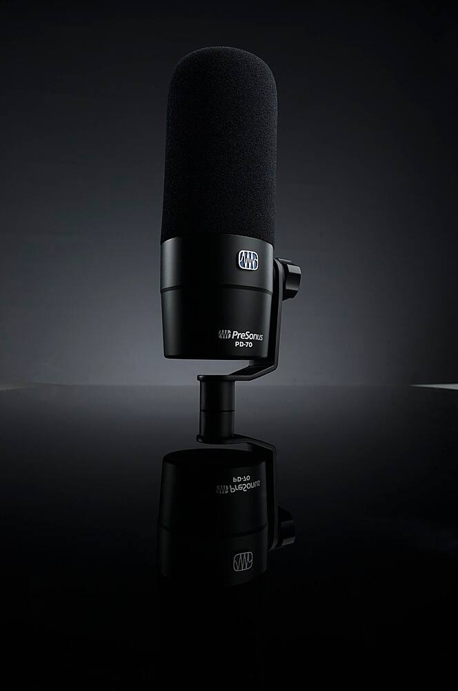 Alt View 14. PreSonus - PD-70 Dynamic Caridiod Broadcast Mic - Black.