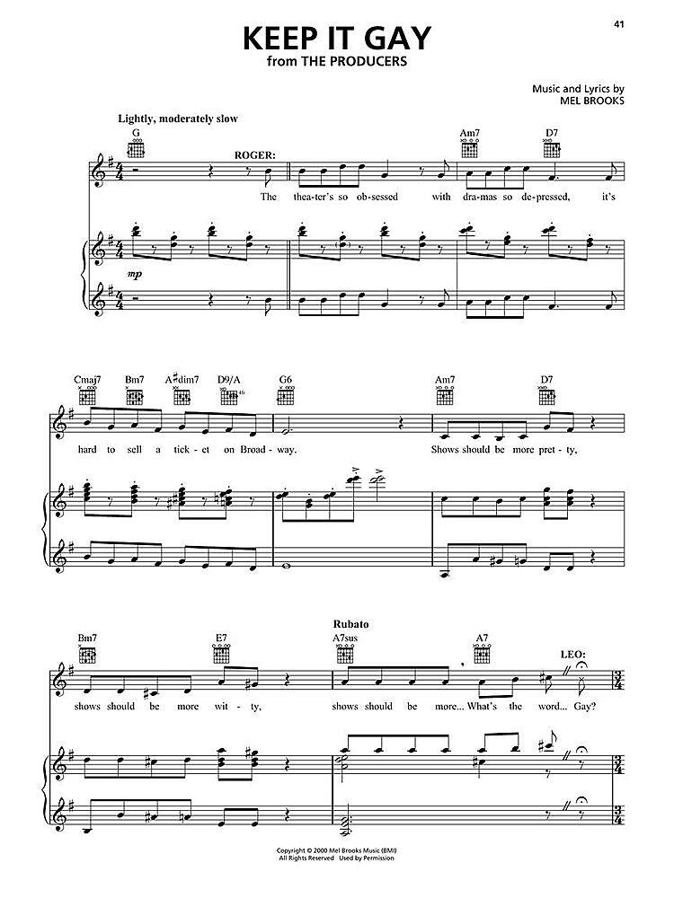 Alt View 11. Hal Leonard - The Mel Brooks Songbook.