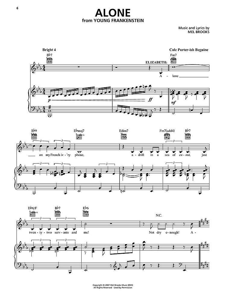 Alt View 12. Hal Leonard - The Mel Brooks Songbook.