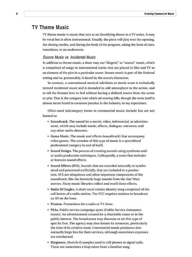 Alt View 13. Hal Leonard - Creating Commercial Music.