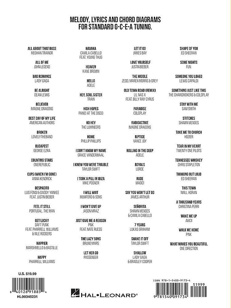 Alt View 14. Hal Leonard - Ukulele Sheet Music 2010-2019.