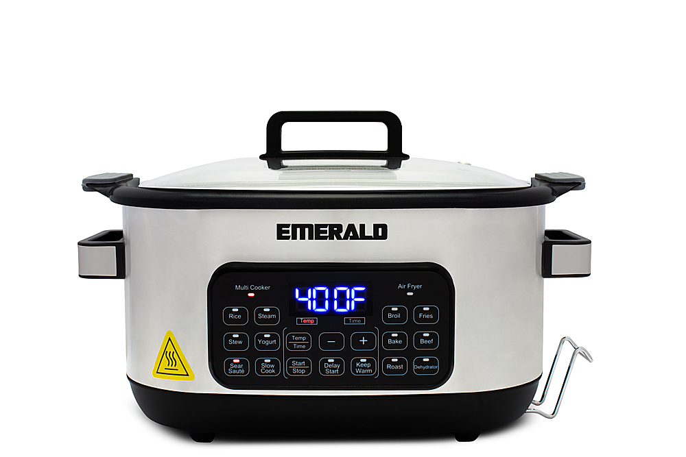 Best Buy: Emerald 14 in 1 Multi Cooker & Air Fryer Duo Stainless
