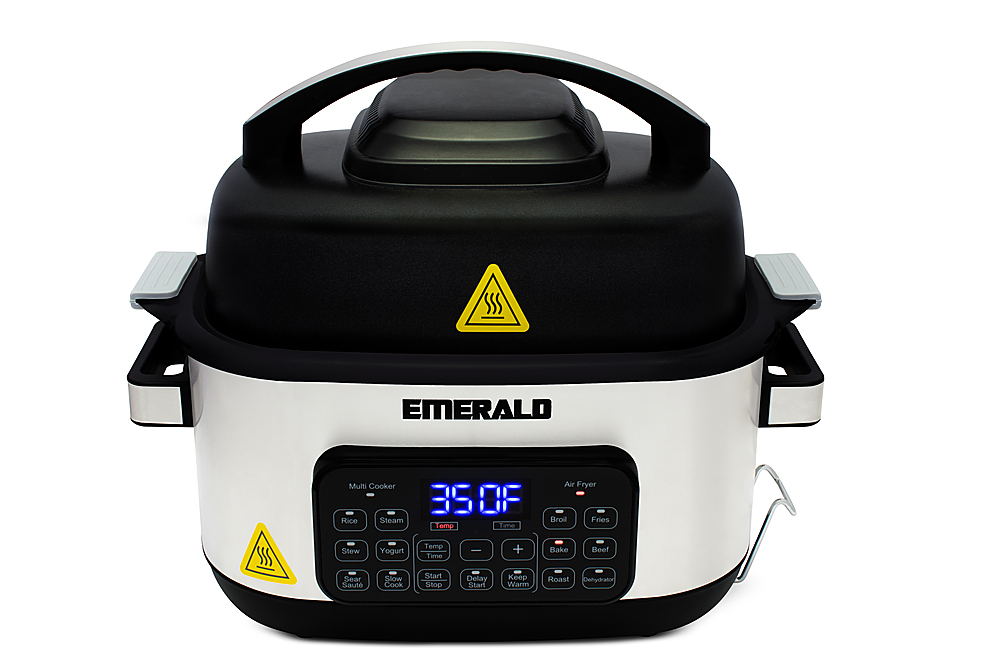 Emerald 4L Digital Air Fryer Black SM-AIR-1812 - Best Buy