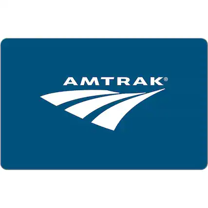 Front. Amtrak - $100 Gift Card.