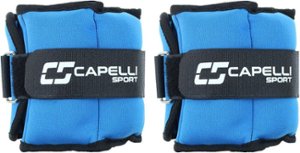 Capelli Sport - 4lb Total Soft Ankle Wrist Weights - Blue Combo - Front_Zoom