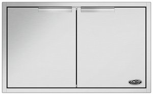 DCS by Fisher & Paykel - 36" Built-in Access Door - Brushed Stainless Steel - Front_Zoom