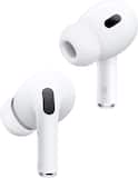 Apple - Refurbished Excellent - AirPods Pro 2, Wireless Active Noise Cancelling Earbuds with Hearing Aid Feature - White