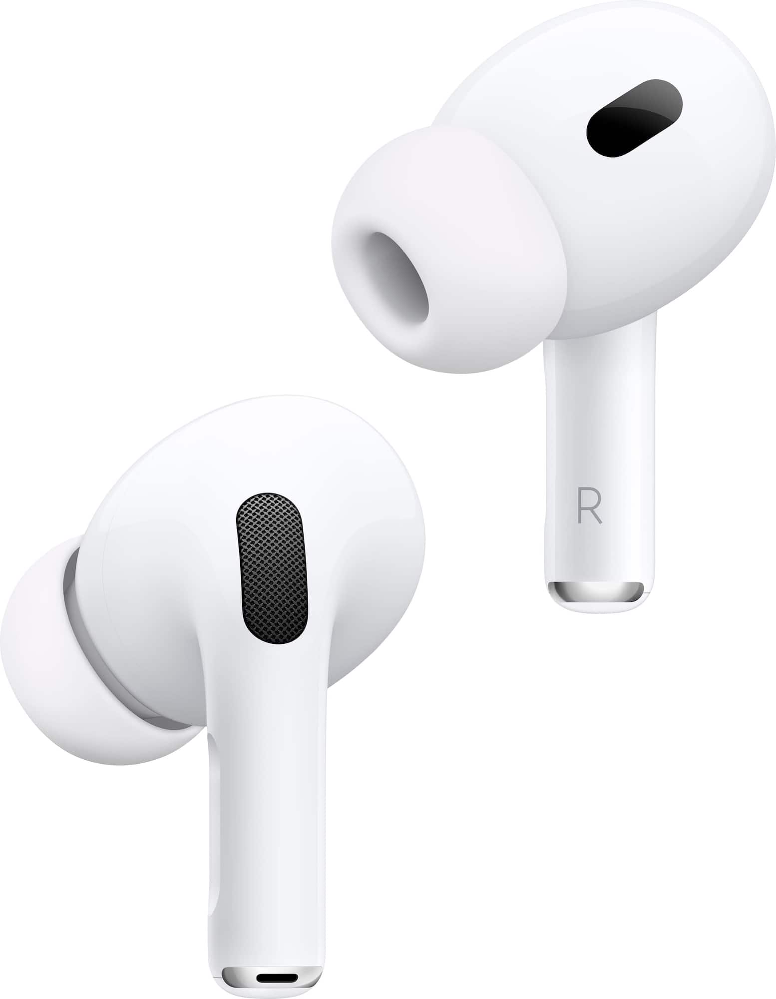 white apple airpods pro