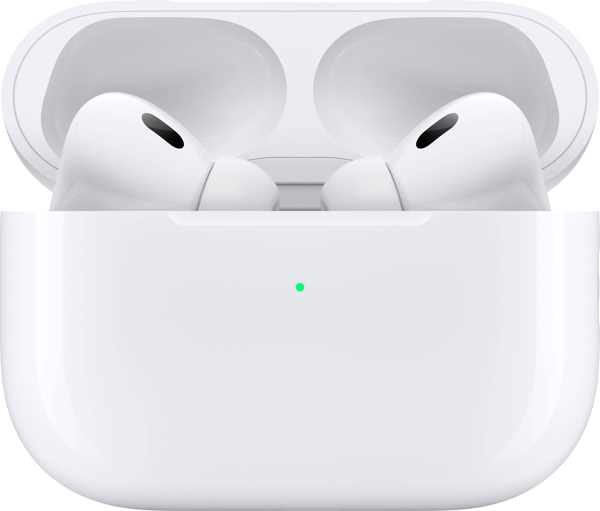 Apple AirPods Pro (2nd generation) with MagSafe Case (USB‑C) White  MTJV3AM/A - Best Buy