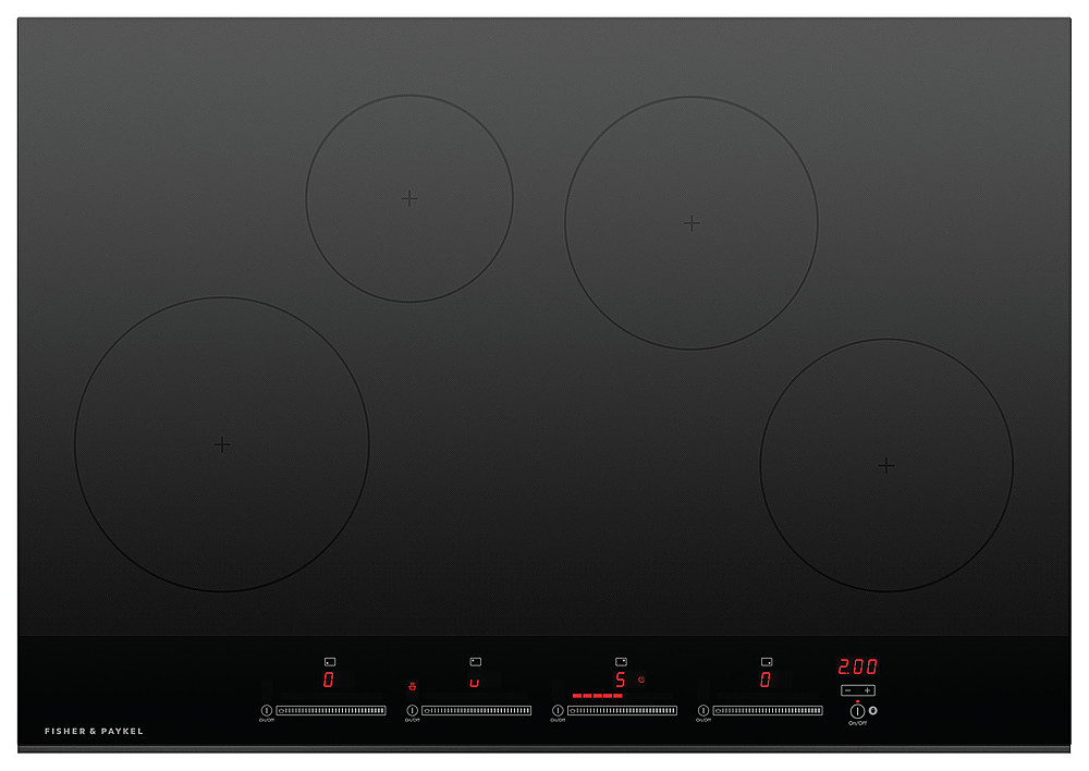 Fisher & Paykel 30 Inch 4 Zone Induction Cooktop Black CI304DTB4 - Best Buy