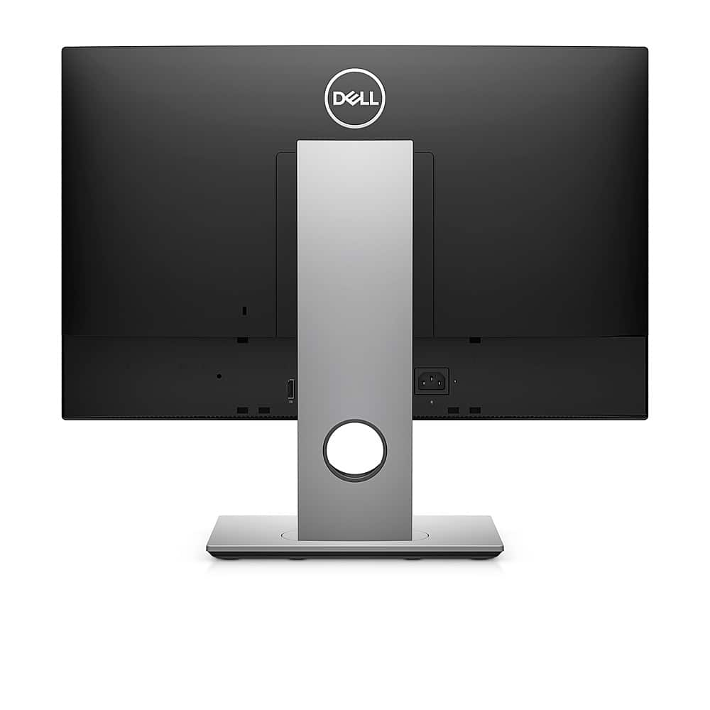 Back View: Dell - OptiPlex 5480 24" AOI Desktop - 1920 x 1080 - i7-10700 - 8GB - 1TB HDD