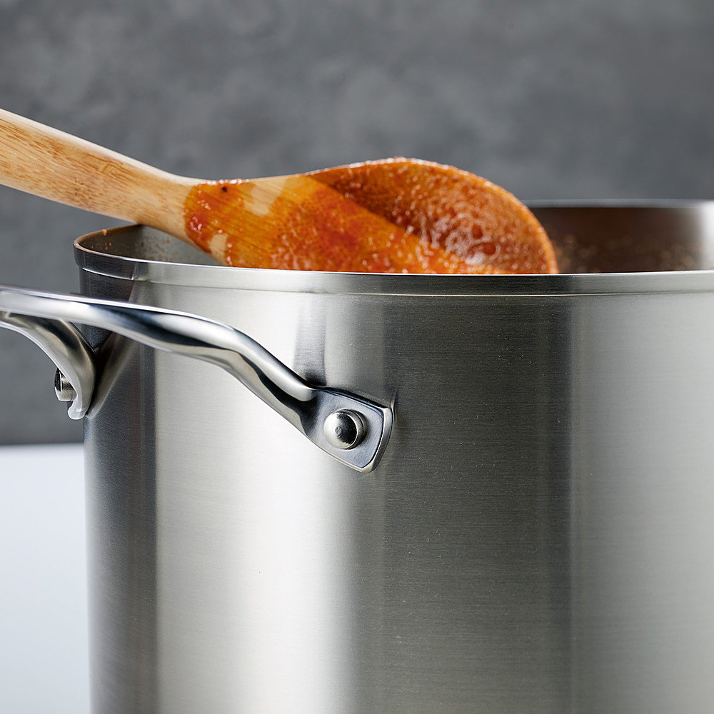 All-Clad - D3 Tri-Ply Stainless-Steel Soup Pot with Ladle, 4-Qt