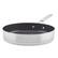 Angle. KitchenAid - 3-Ply Base Stainless Steel Nonstick Round Grill Pan, 10.25-Inch - Brushed Stainless Steel.