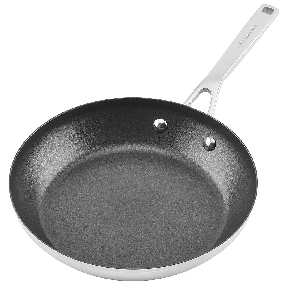 Best Buy KitchenAid 3Ply Base Stainless Steel Nonstick Frying Pan, 9.